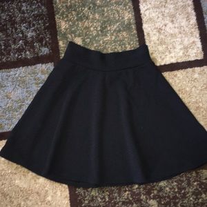 Black Skater Skirt
